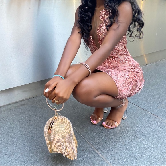 BLING DIAMOND ball bag - Picture 4 of 4